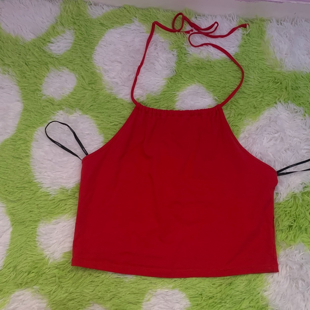 Halter crop top